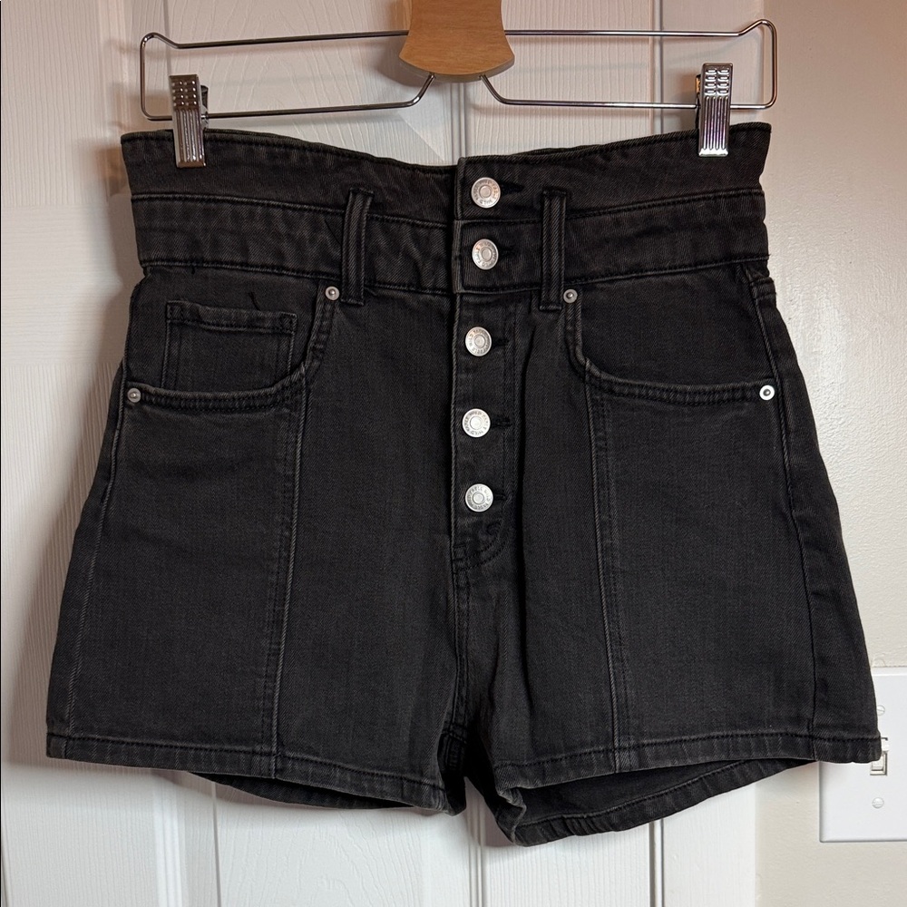 Wild Fable High-Waisted Black Shorts